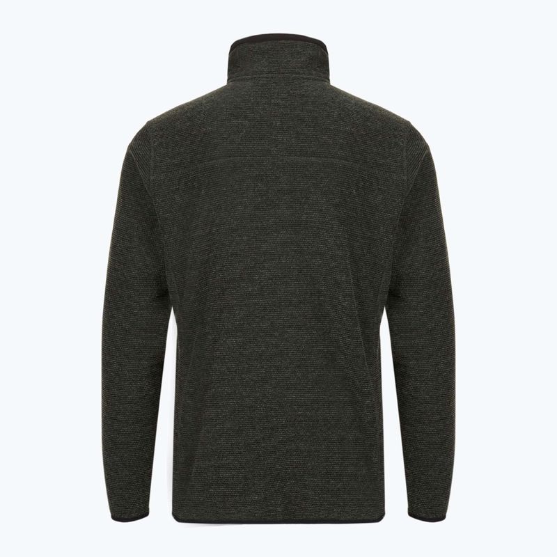 Fleece Hoodie Sweatshirt Herren CMP 35H3907 Melange Knitted forest melange/nero/ferrari 2