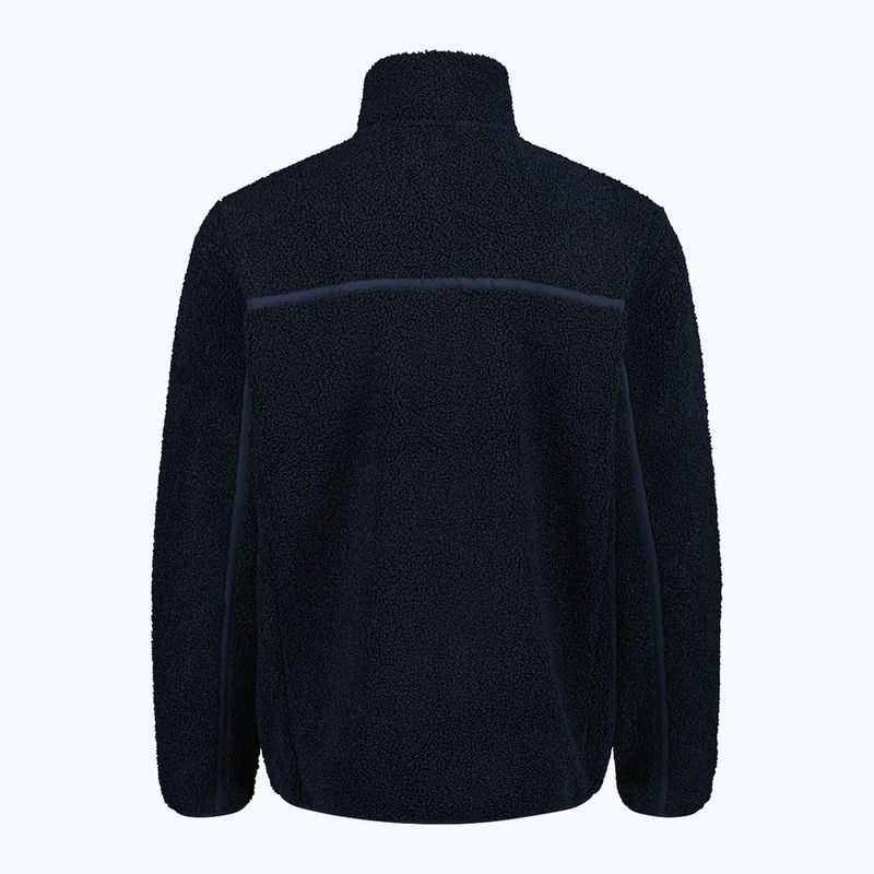 Jacke Herren CMP 35P3877 Teddy Highloft black/blue 2