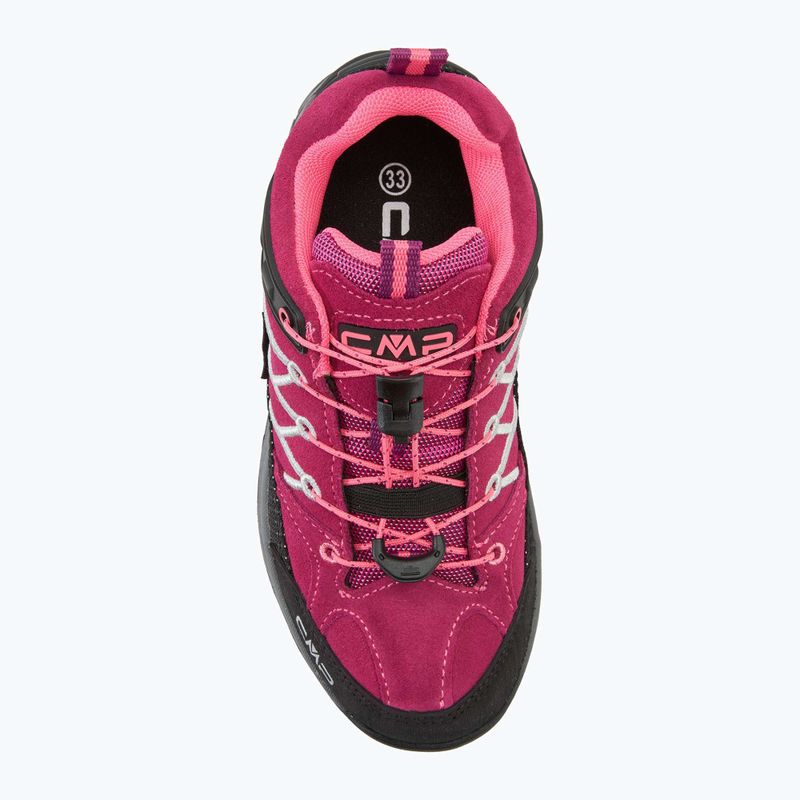 CMP Kinder-Trekking-Stiefel Rigel Low Wp beere / rosa fluo 5
