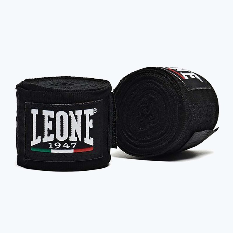 Boxbandagen LEONE 1947 Hand Wraps 350 cm black 4