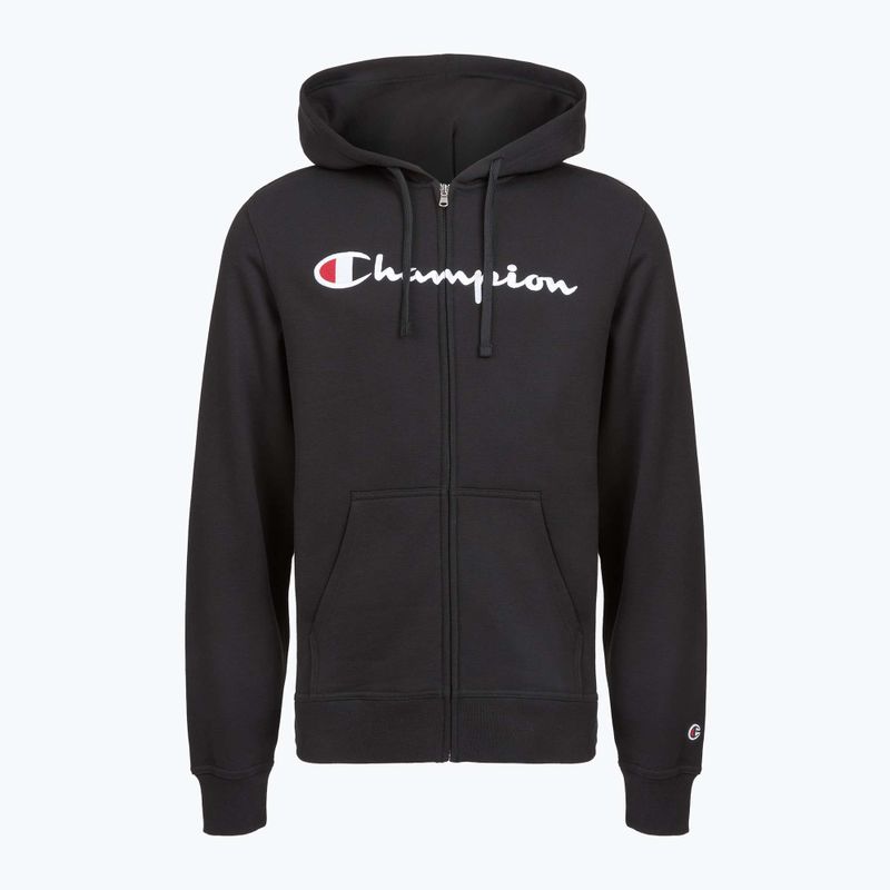 Herrenpullover Champion 22025 Sweatshirt Hoodie FZ black