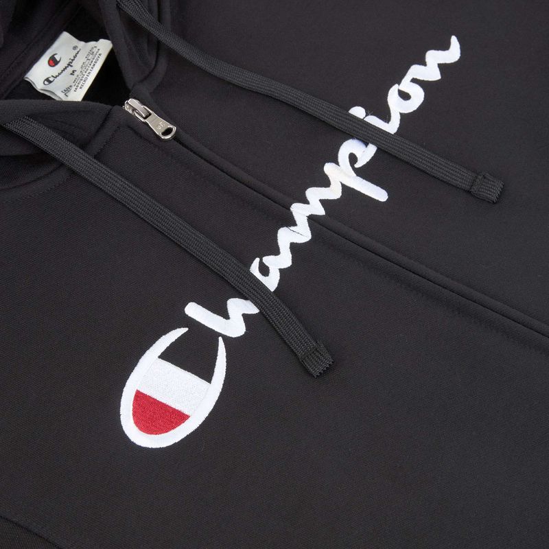 Herrenpullover Champion 22025 Sweatshirt Hoodie FZ black 3