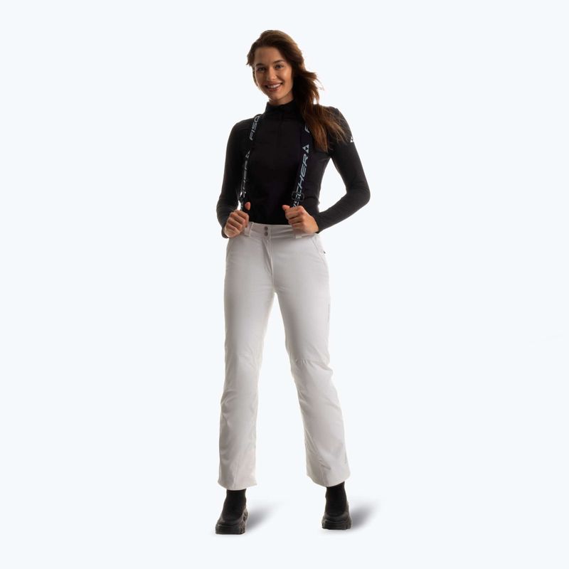 Skihose Damen Fischer Neo Form white 2