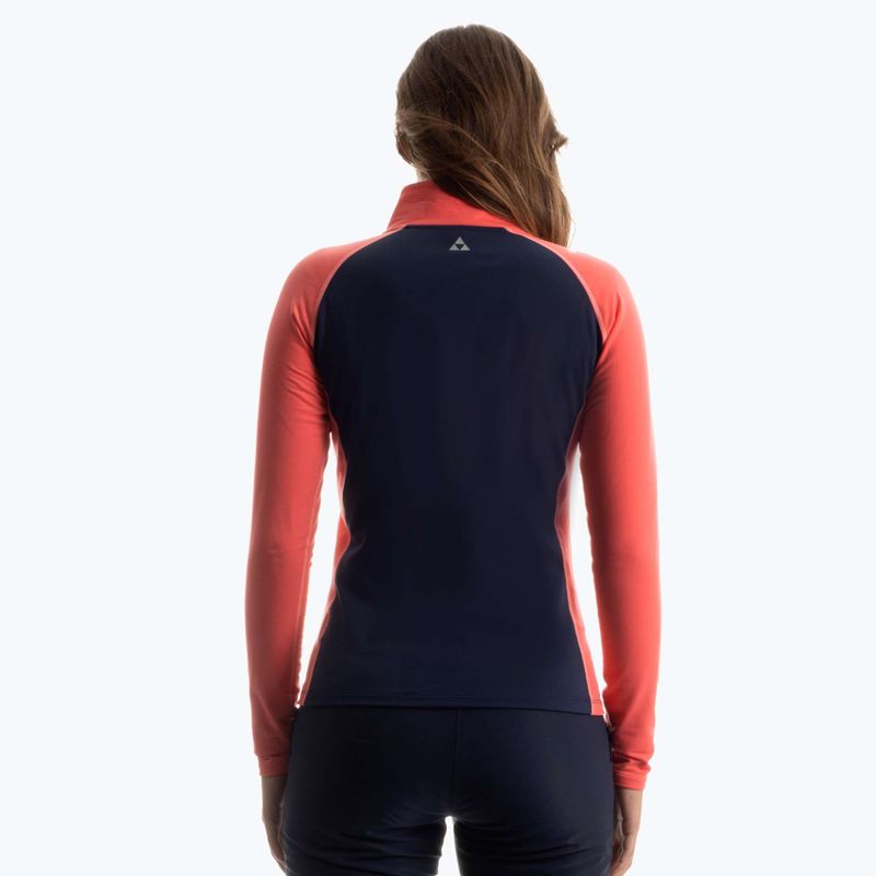 Ski Sweatshirt Hoodie Damen Fischer EL Flex calypso coral 2