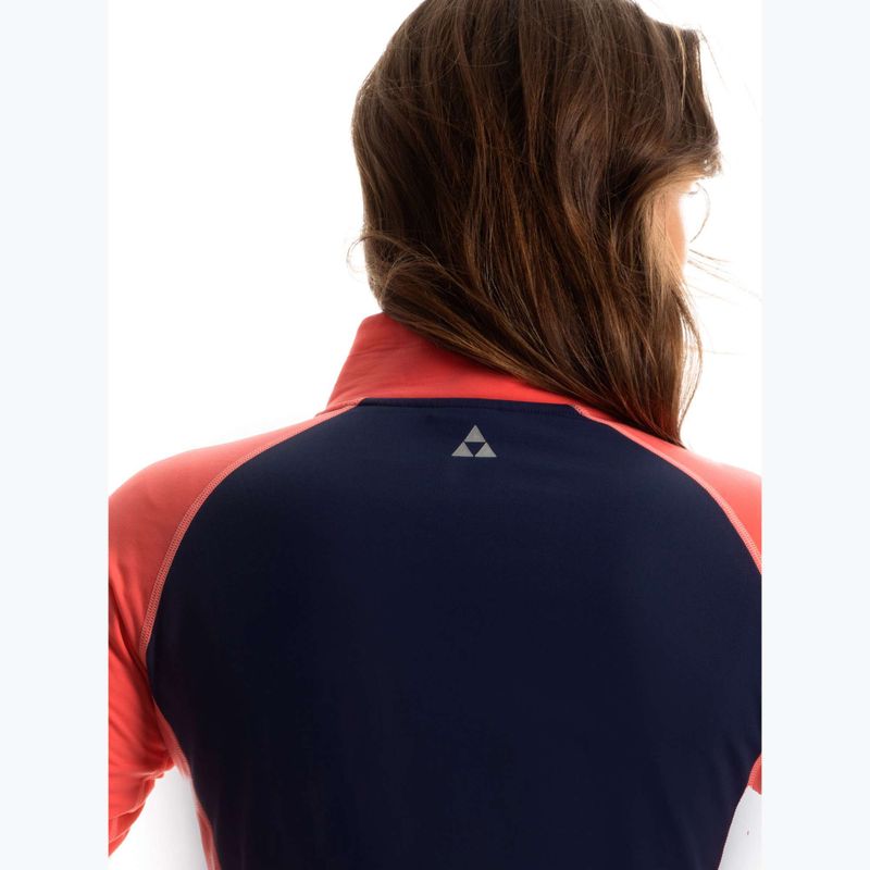 Ski Sweatshirt Hoodie Damen Fischer EL Flex calypso coral 4