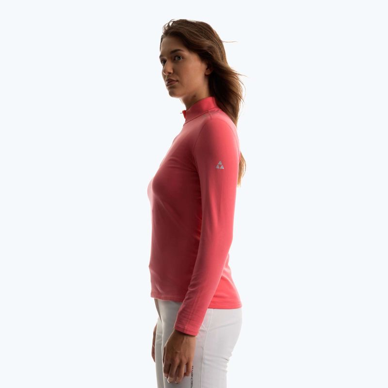 Thermoaktiver Sweatshirt Hoodie Damen Fischer Enbasis Pro calypso coral 4