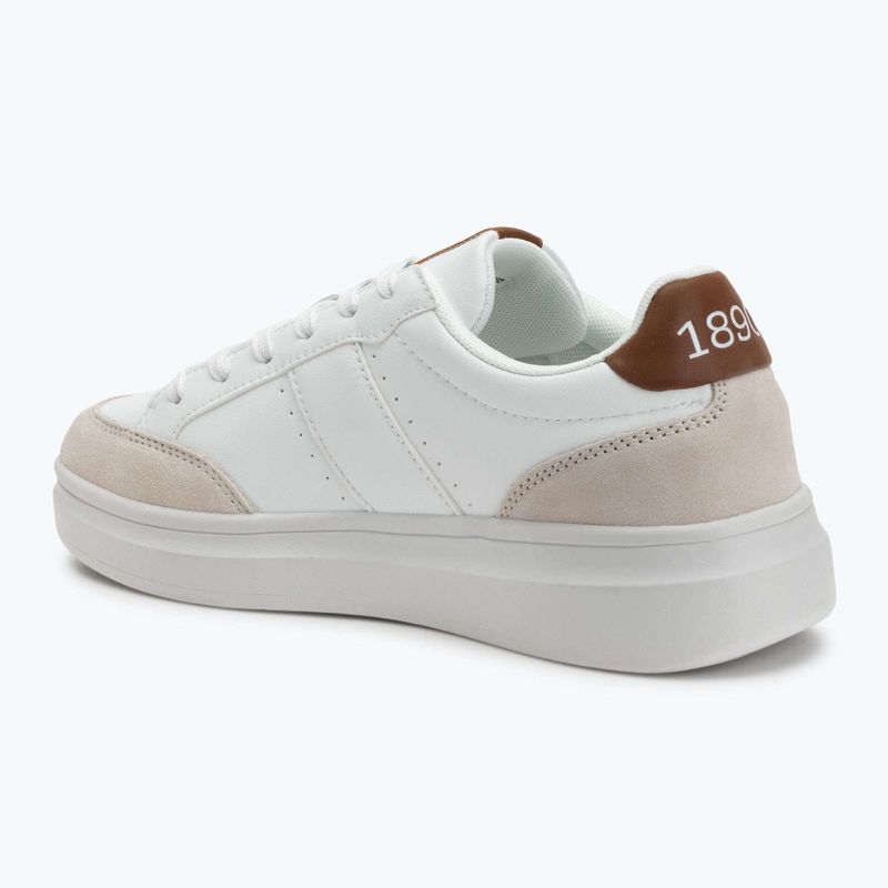 Herrenschuhe U.S. Polo Assn. CODY003B weiß/hellbraun 3
