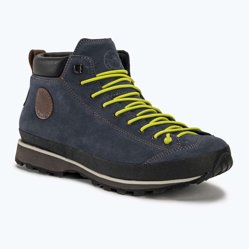 Wanderschuhe Herren Lomer Bio Naturale Mid Mtx Suede flag/lime