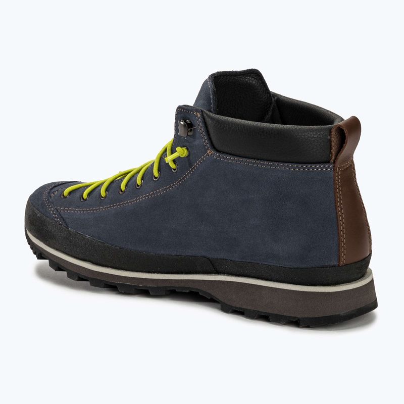 Wanderschuhe Herren Lomer Bio Naturale Mid Mtx Suede flag/lime 3