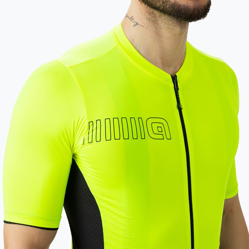 Herren Alé Color Block Fahrradtrikot gelb L14246019 3
