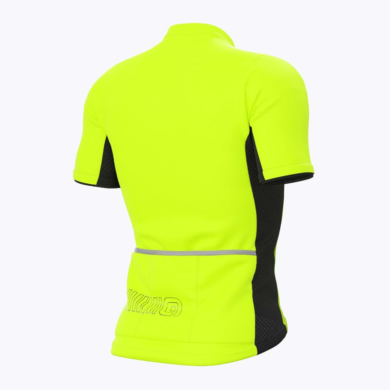 Herren Alé Color Block Fahrradtrikot gelb L14246019 7