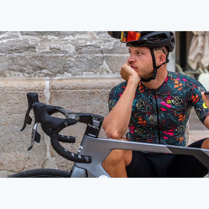 Herren Alé Tattoo grau Fahrradtrikot L22111403 8