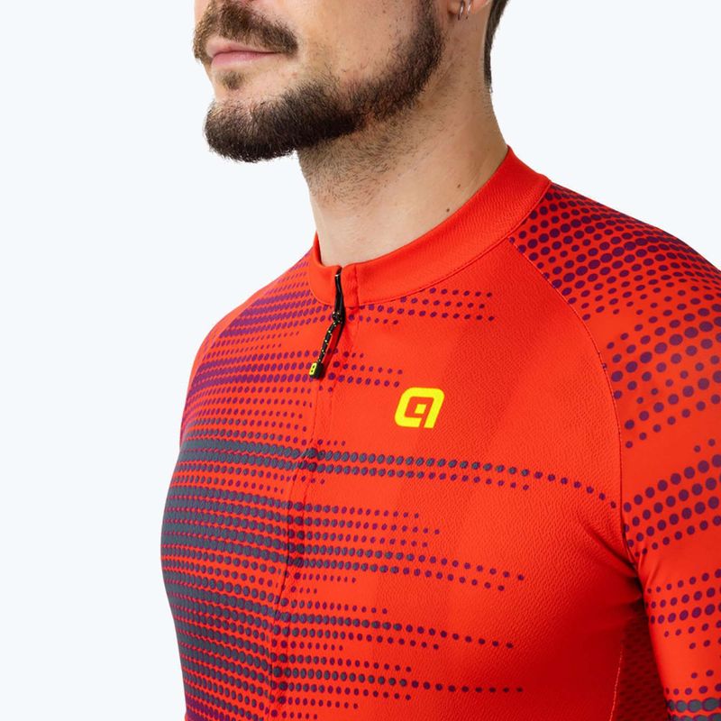 Herren Alé Turbo Radtrikot rot L22130405 4