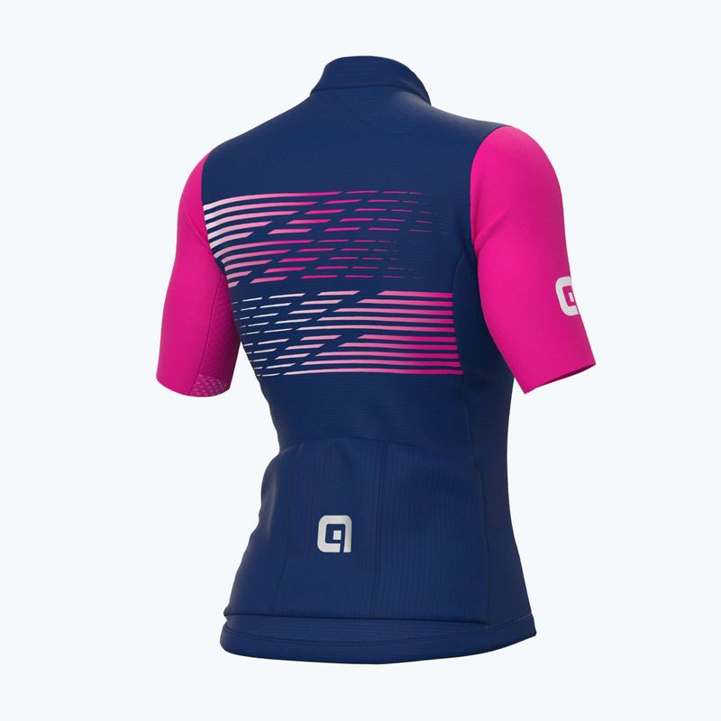 Damen Radtrikot Alé Maglia Donna MC Logo rosa L22150543 7
