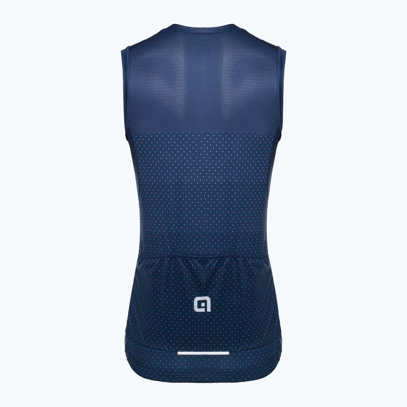 Damen Fahrradtrikot Alé Level blau L22202402 8