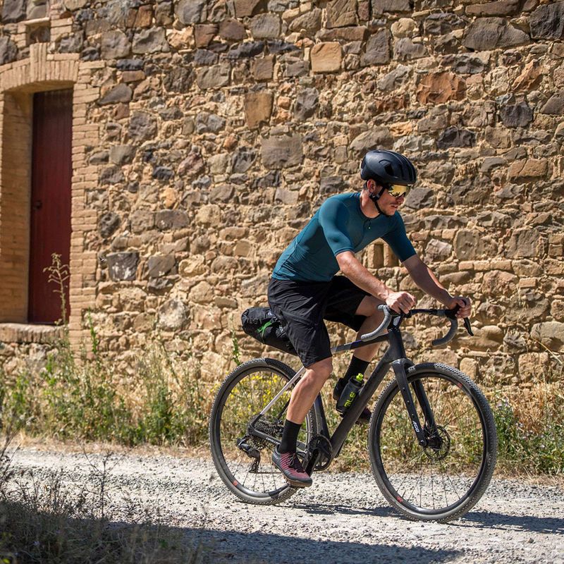 Herren Alé Color Block Off Road blattgrünes Radtrikot 8