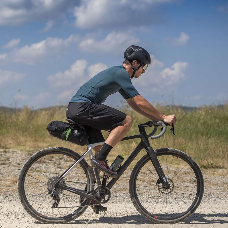Herren Alé Color Block Off Road blattgrünes Radtrikot 9