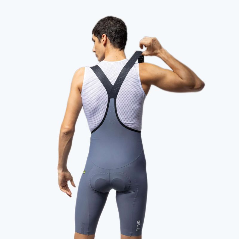 Radlershorts Herren Alé Go Bibshorts steel 2