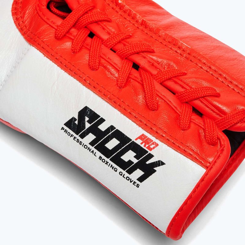 Boxhandschuhe LEONE 1947 Shock Pro pink/red 8