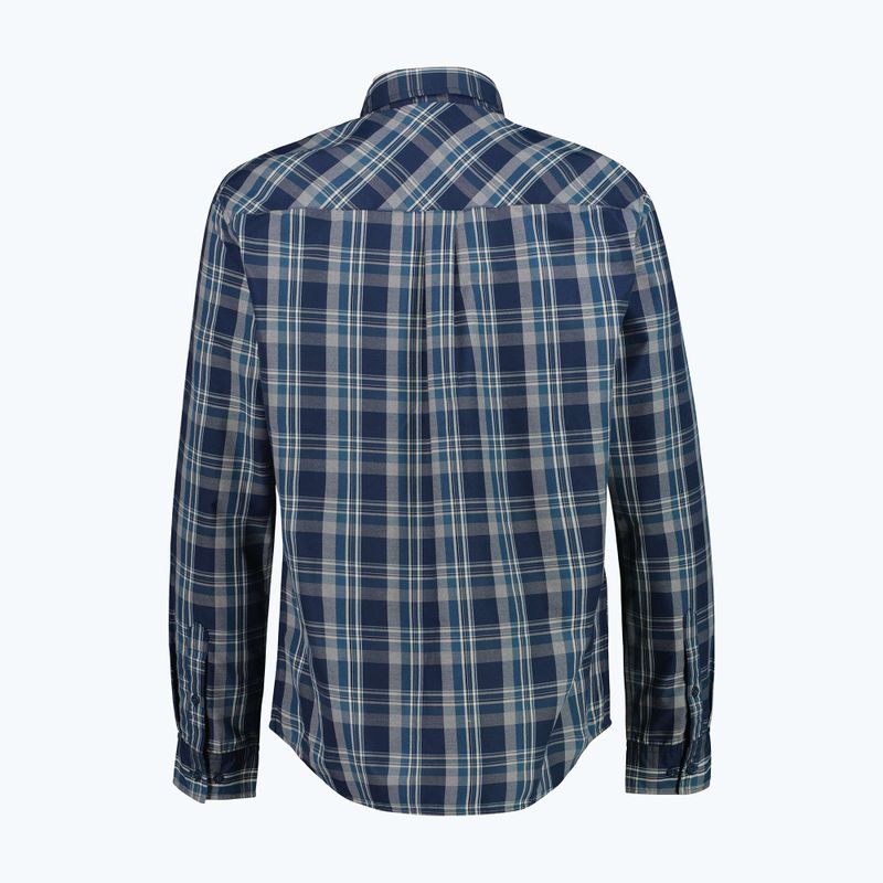 Hemd Herren CMP 30T9927 b. blue/vaniglia/petroleum 2