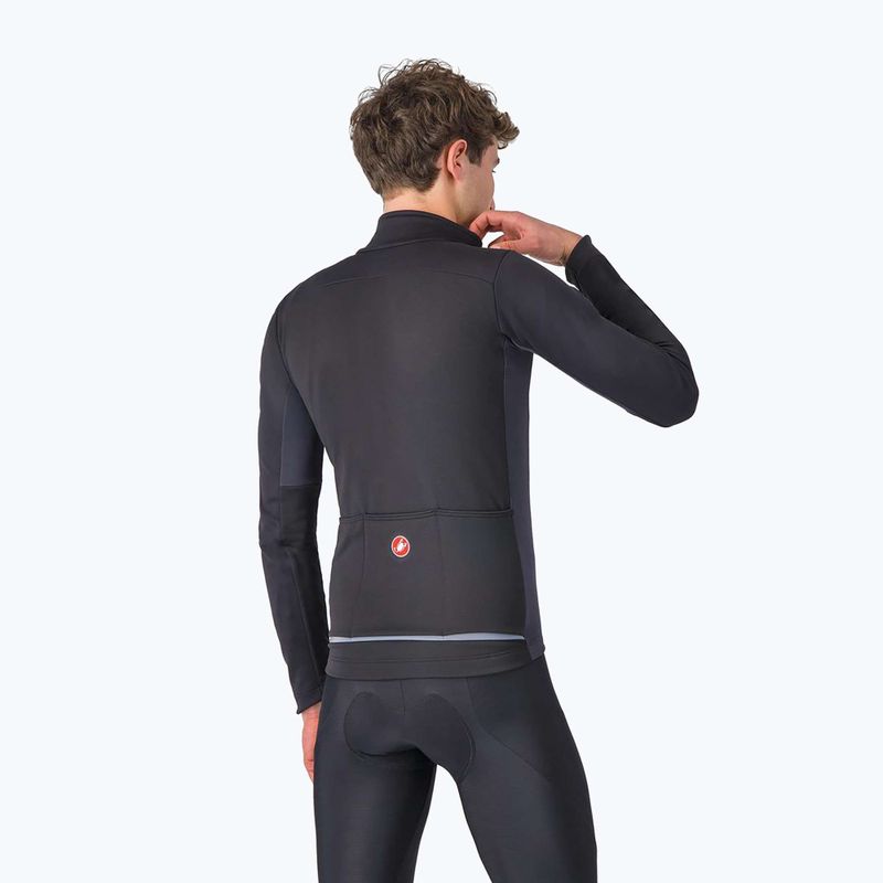 Fahrradjacke Herren Castelli Entrata 2 light black/dark gray 2