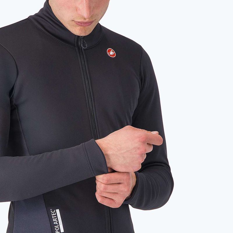 Fahrradjacke Herren Castelli Entrata 2 light black/dark gray 4