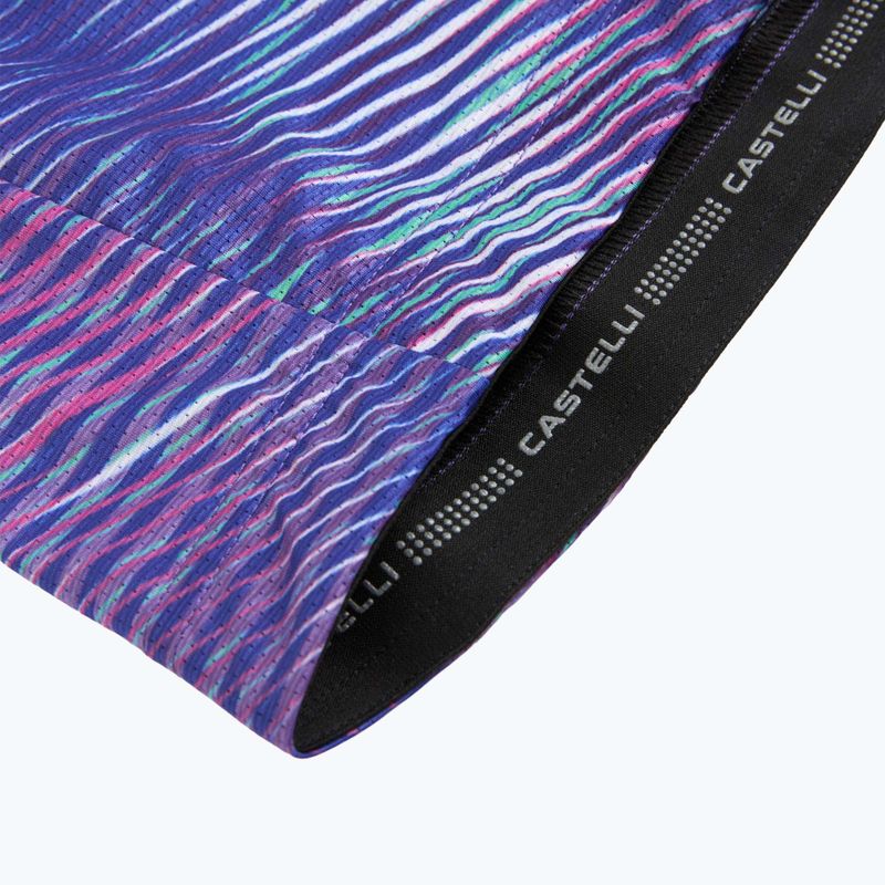 Radtrikot Damen Castelli Cosmic Vortex multicolor ultraviolet rose 4