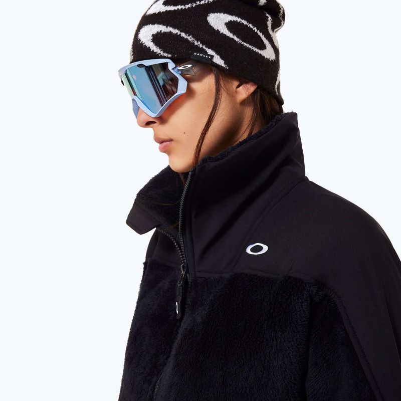 Damen Sweatshirt Oakley W. Mountain Fire Sherpa blackout 5