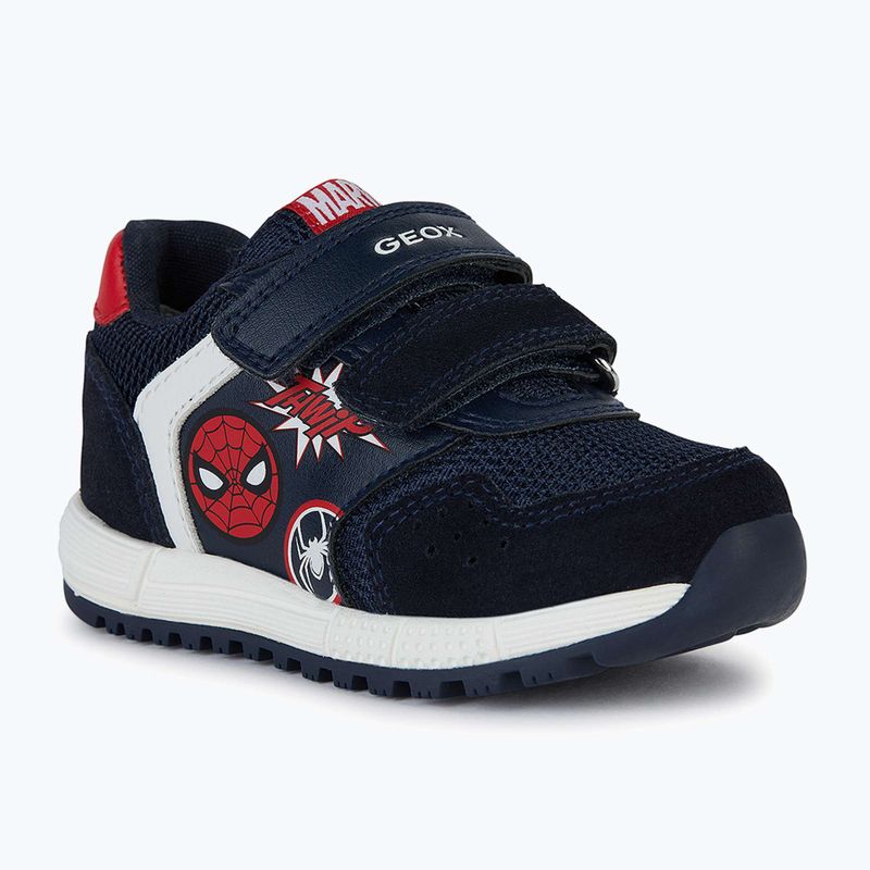 Geox Alben nylon navy / rot Kinderschuhe 8