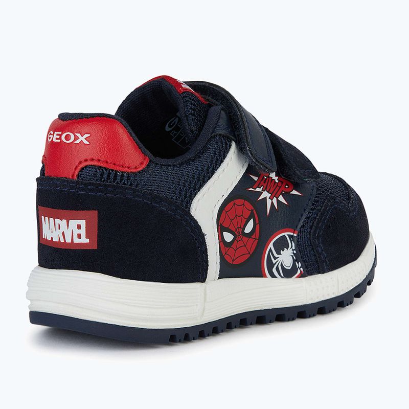 Geox Alben nylon navy / rot Kinderschuhe 11