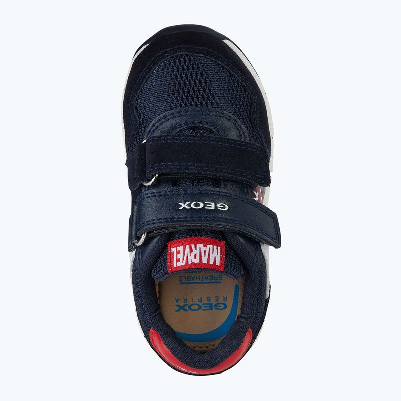 Geox Alben nylon navy / rot Kinderschuhe 12