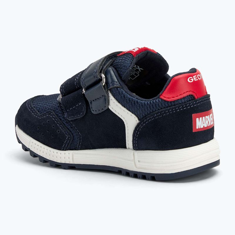 Geox Alben nylon navy / rot Kinderschuhe 3