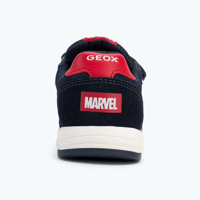 Geox Alben nylon navy / rot Kinderschuhe 6
