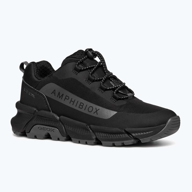 Schuhe Kinder Geox Flexyper Plus ABX black/dark grey 8