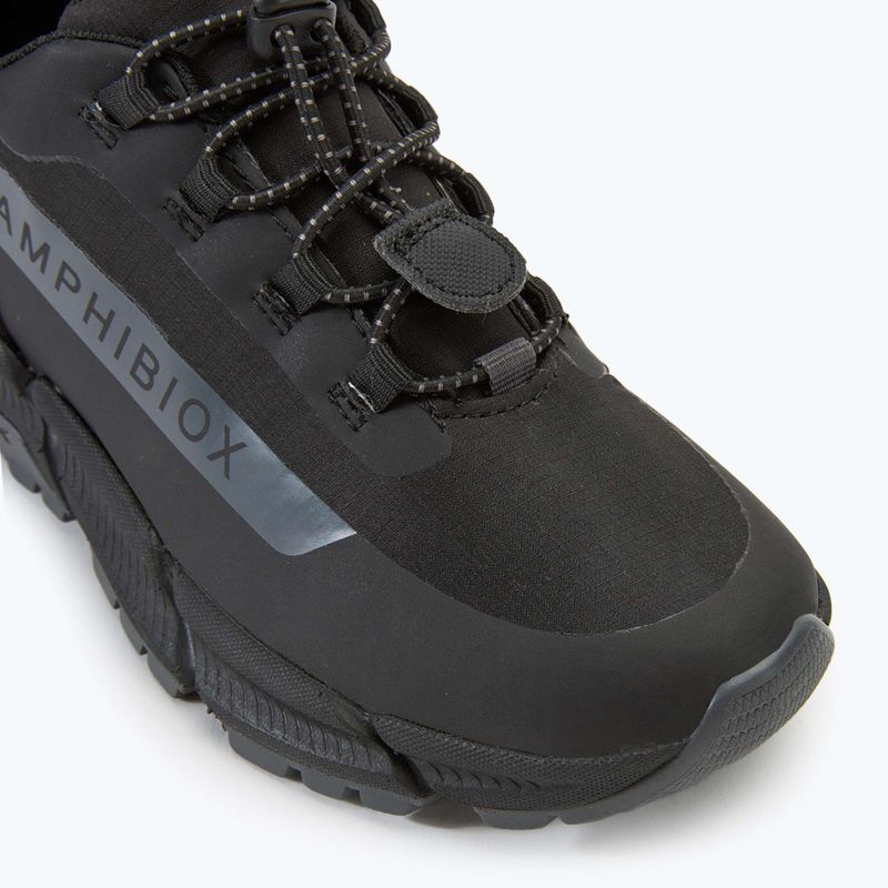 Schuhe Kinder Geox Flexyper Plus ABX black/dark grey 7