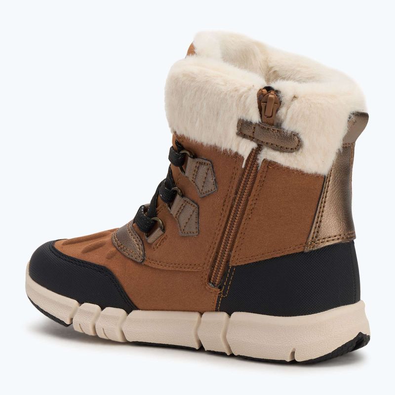 Schneeschuhe Kinder Geox Flexyper ABX whisky / black 3