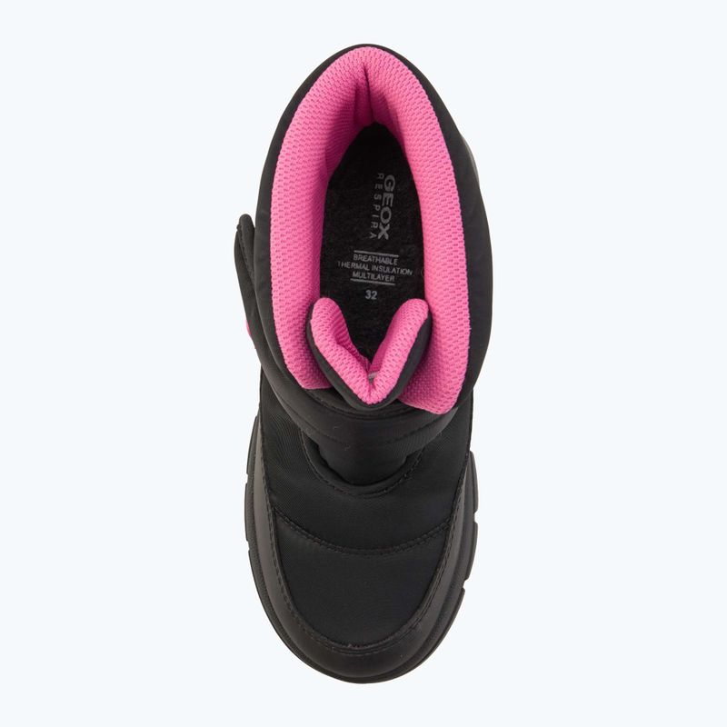 Schneeschuhe Kinder Geox Willaboom ABX black / fuchsia 5