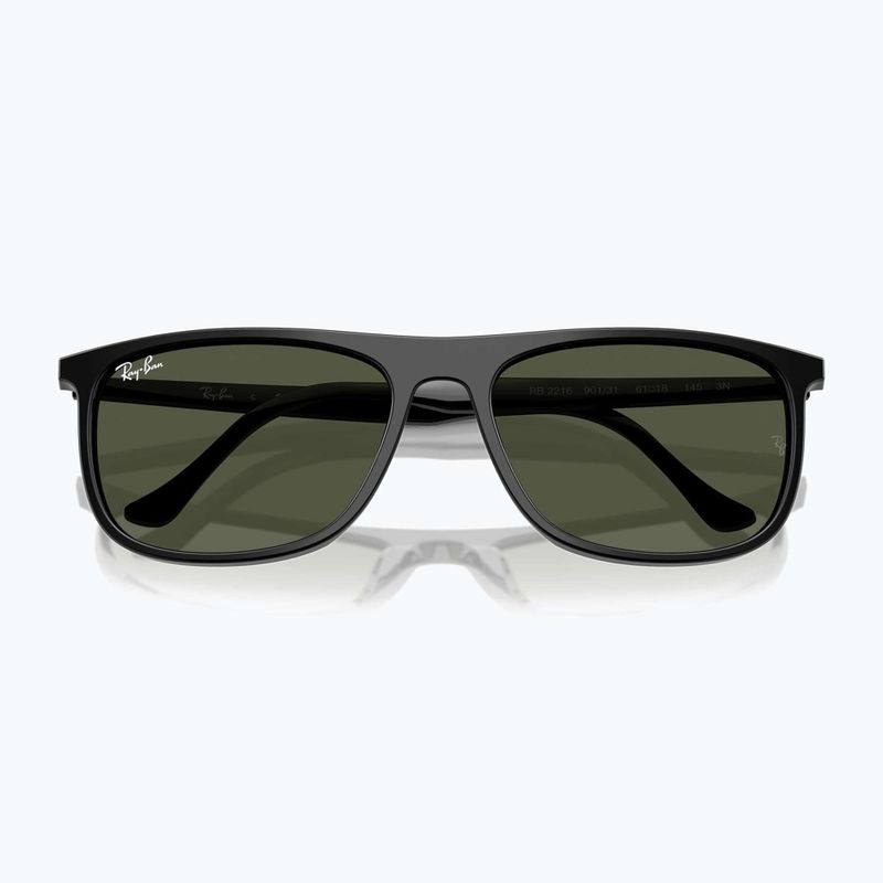 Sonnenbrille Ray-Ban RB2216 black/green 3