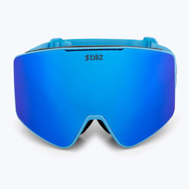 Skibrille Bliz G001S matte blue/brown/blue multi 2