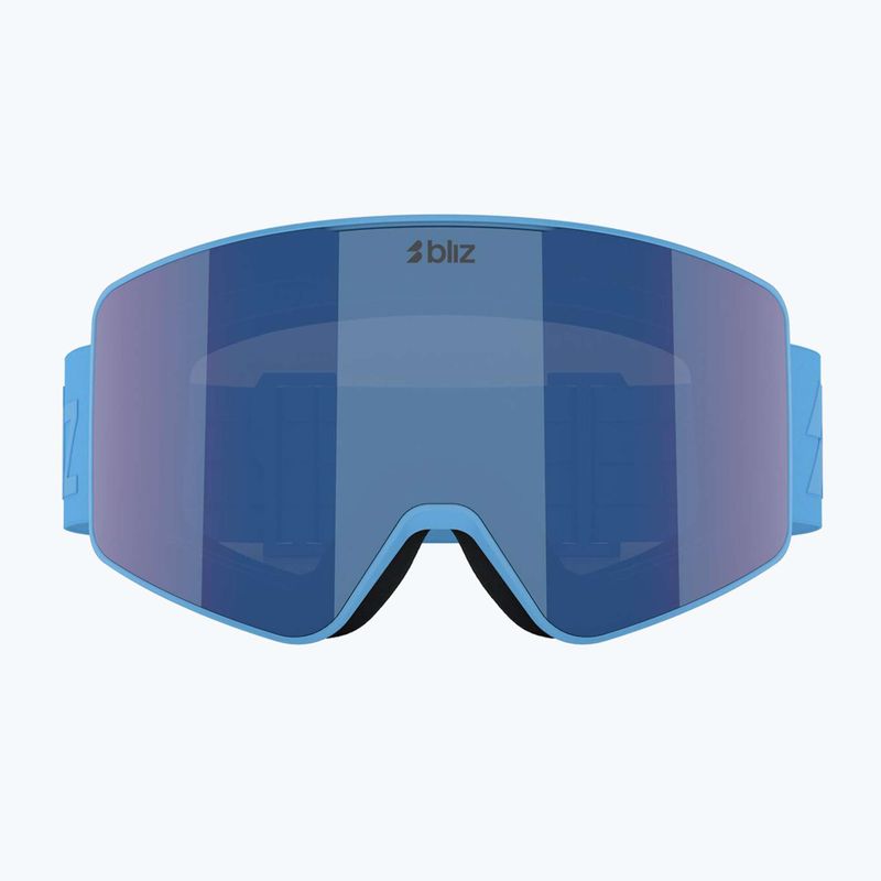 Skibrille Bliz G001S matte blue/brown/blue multi 7