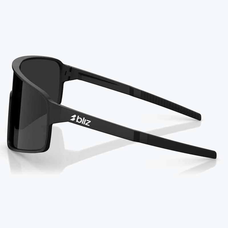 Bliz P001 mattschwarze/rauchfarbene Sonnenbrille 4