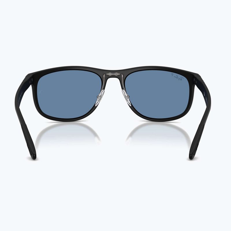 Sonnenbrille Ray-Ban RB4468 Polarized Lenses matte sand black/blue polarized 5