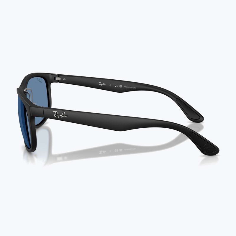 Sonnenbrille Ray-Ban RB4468 Polarized Lenses matte sand black/blue polarized 6