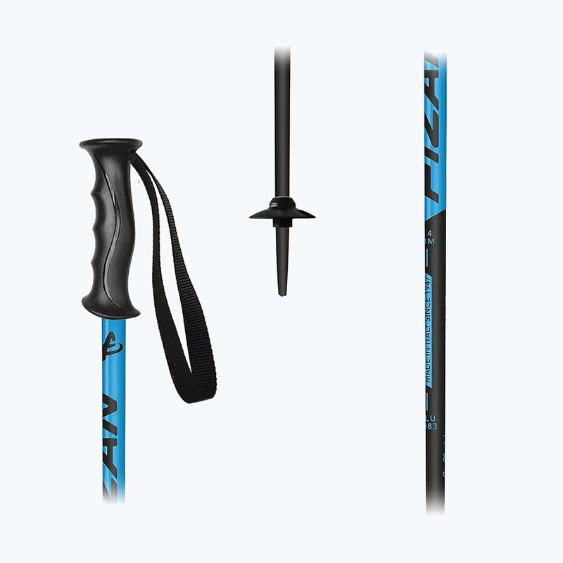Fizan Storm Jr Kinder Skistöcke blau 5