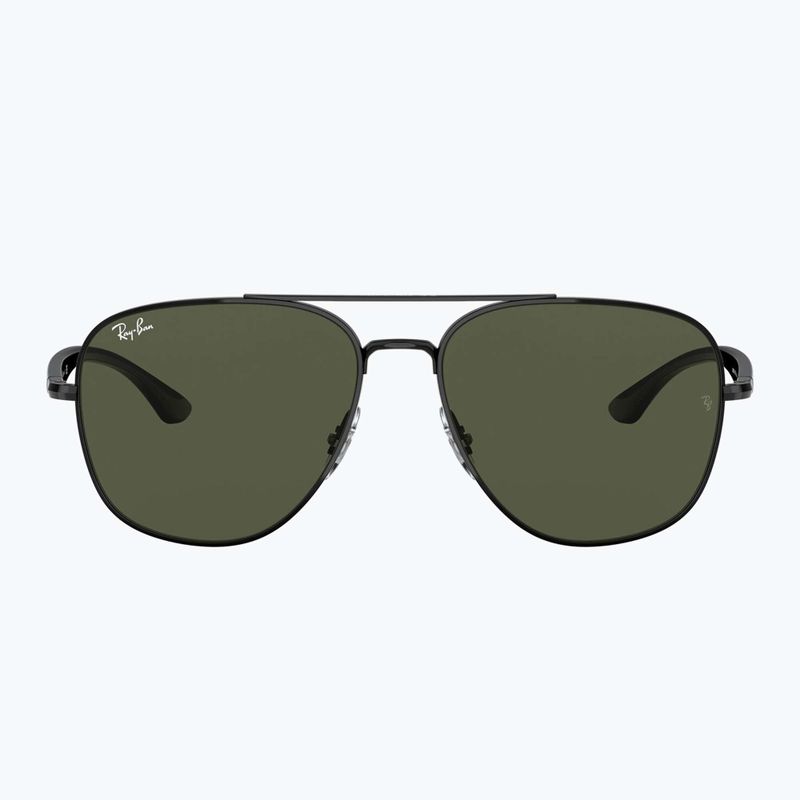Sonnenbrille Ray-Ban RB3683 black/green g-15 2