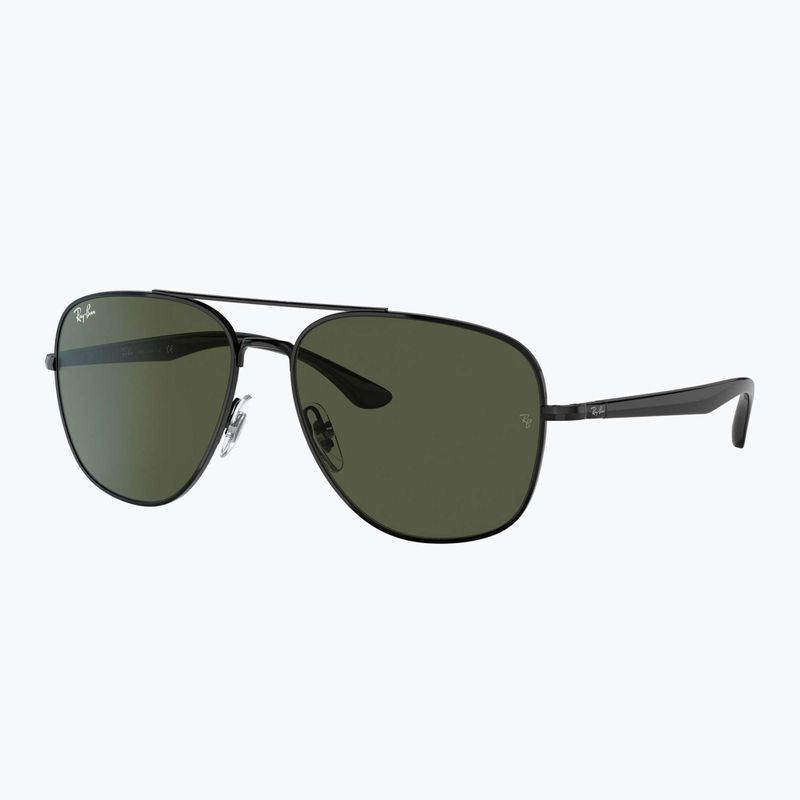 Sonnenbrille Ray-Ban RB3683 black/green g-15 4