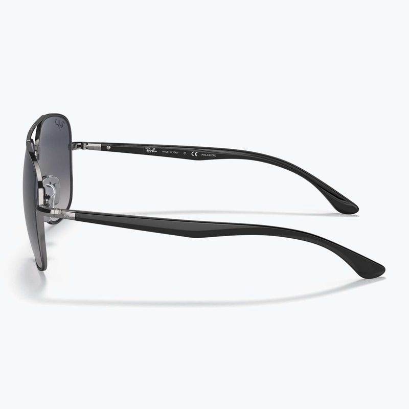 Sonnenbrille Ray-Ban RB3683 brass/blue grey polarized 7