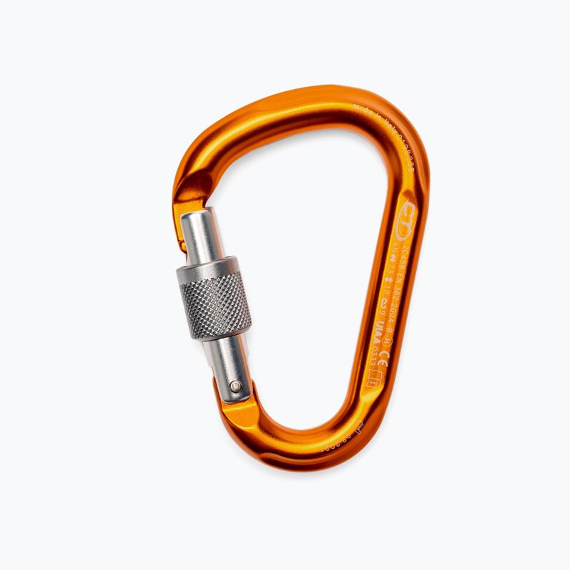 Klettern Technologie Hms Schraubkarabiner Snappy Cf Sg L4590007 orange 2C45900WBG 2