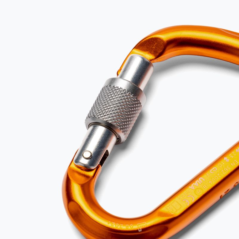 Klettern Technologie Hms Schraubkarabiner Snappy Cf Sg L4590007 orange 2C45900WBG 3