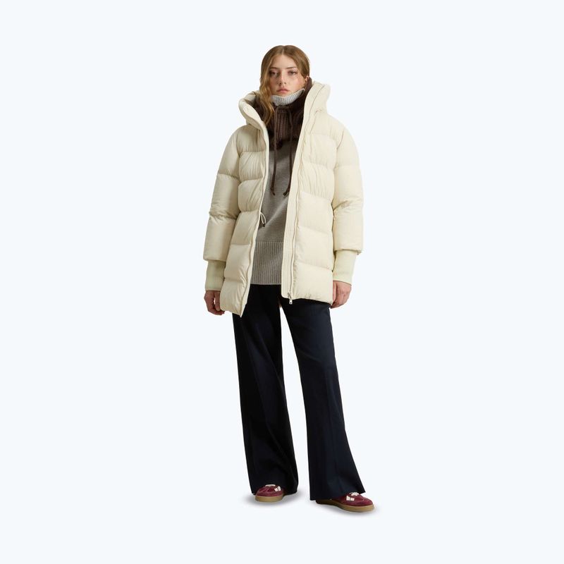 Jacke Damen Woolrich Cloud Madison Coat milky cream 2